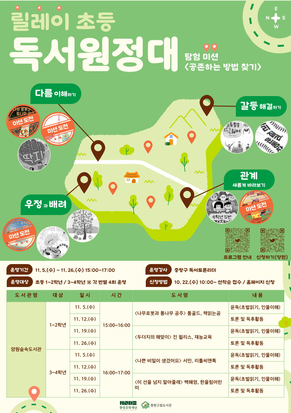 [초등독서] 릴레이 초등 독서원정대(3~4학년)